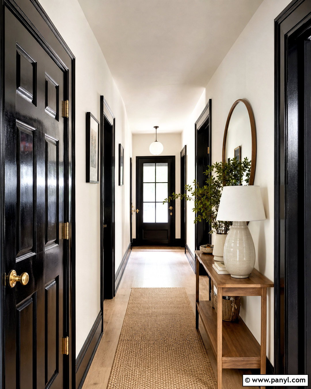 High Gloss Black Interior Doors - 20 high gloss paint ideas
