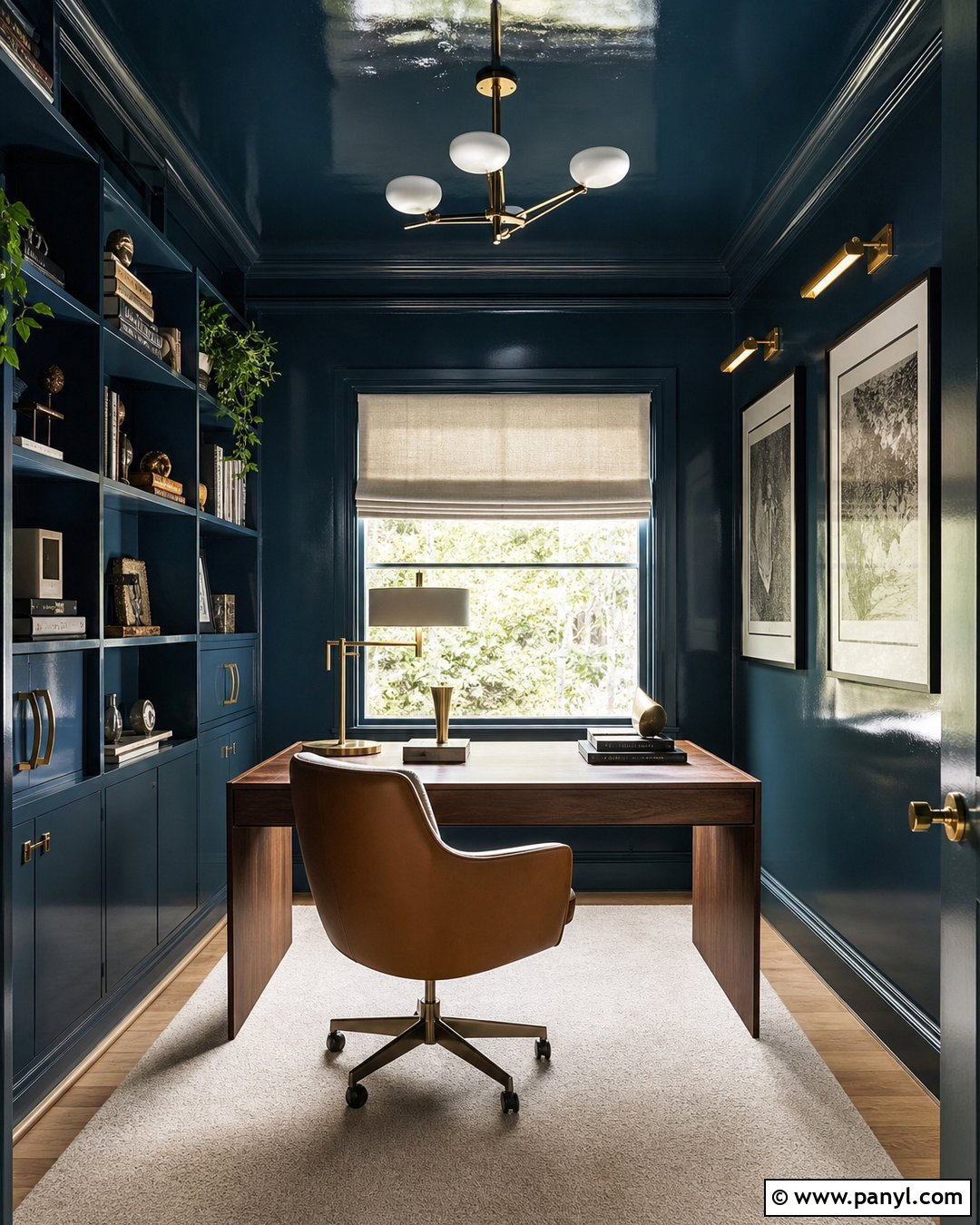 High-Gloss Wall Paint Finish - 30 paint finishes for walls