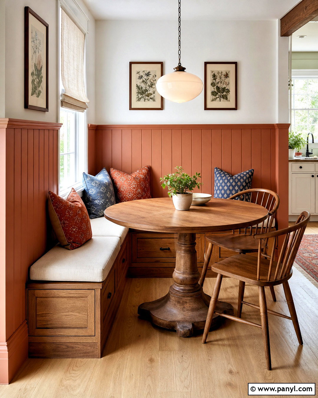 High Wainscoting Kitchen Breakfast Nook - 20 high wainscoting ideas