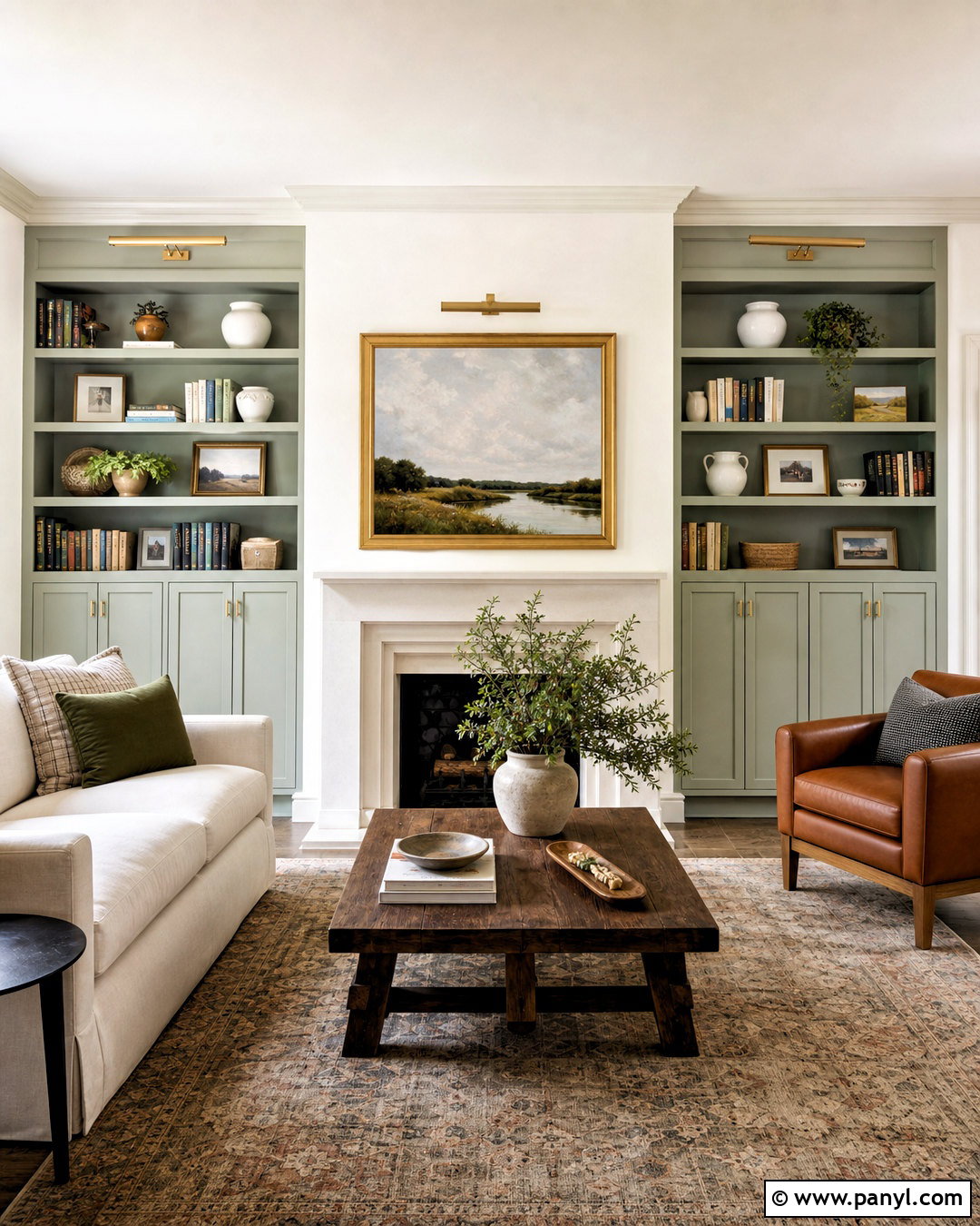 Hollingsworth Green Built-In Bookcases - 20 hollingsworth green benjamin moore ideas
