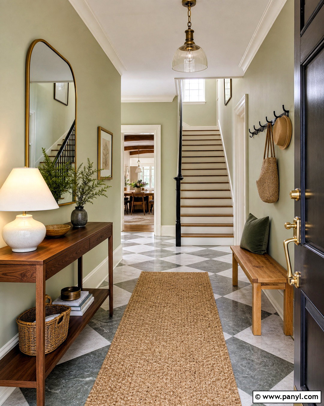 Hollingsworth Green Entryway - 20 hollingsworth green benjamin moore ideas