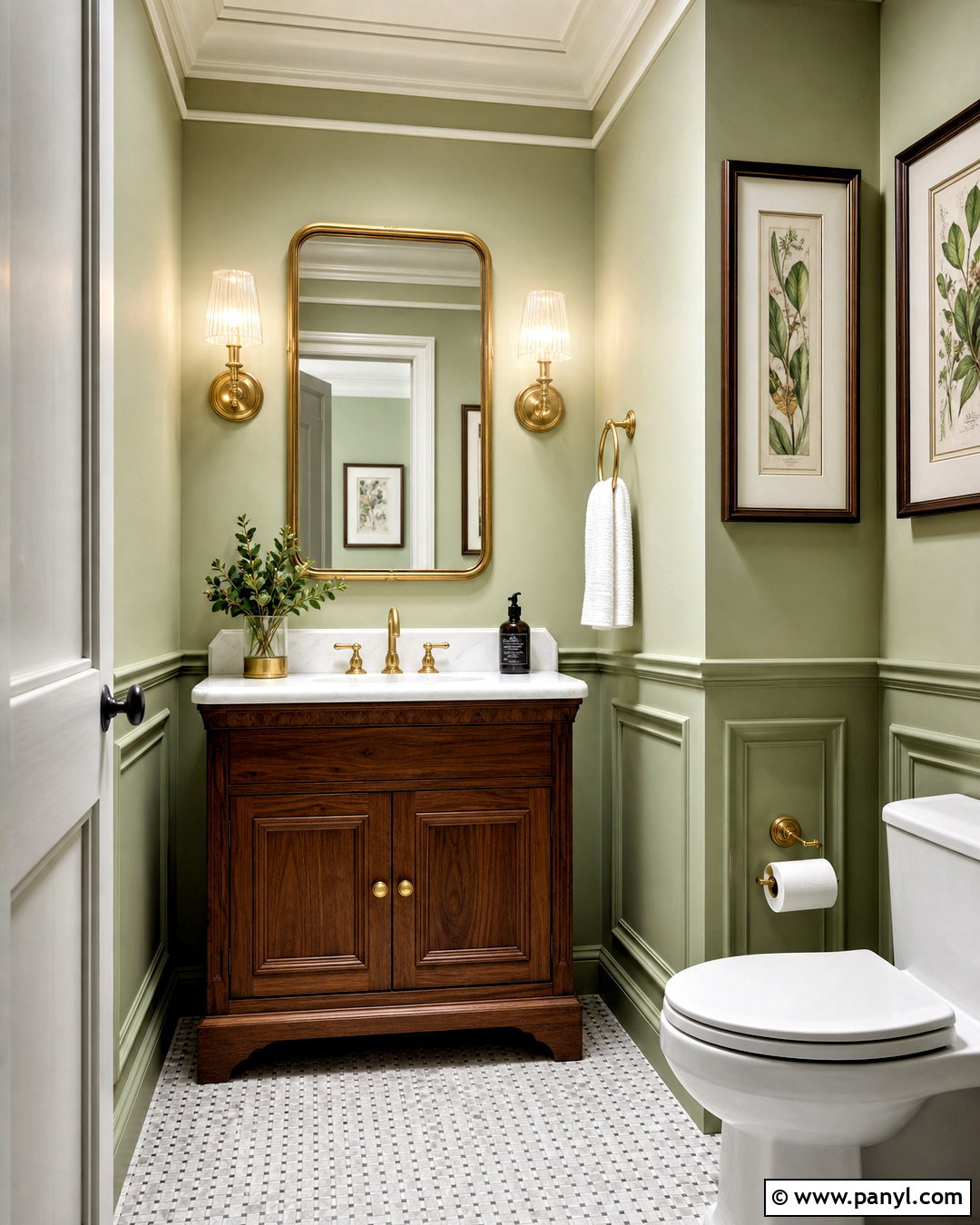 Hollingsworth Green Powder Room - 20 hollingsworth green benjamin moore ideas