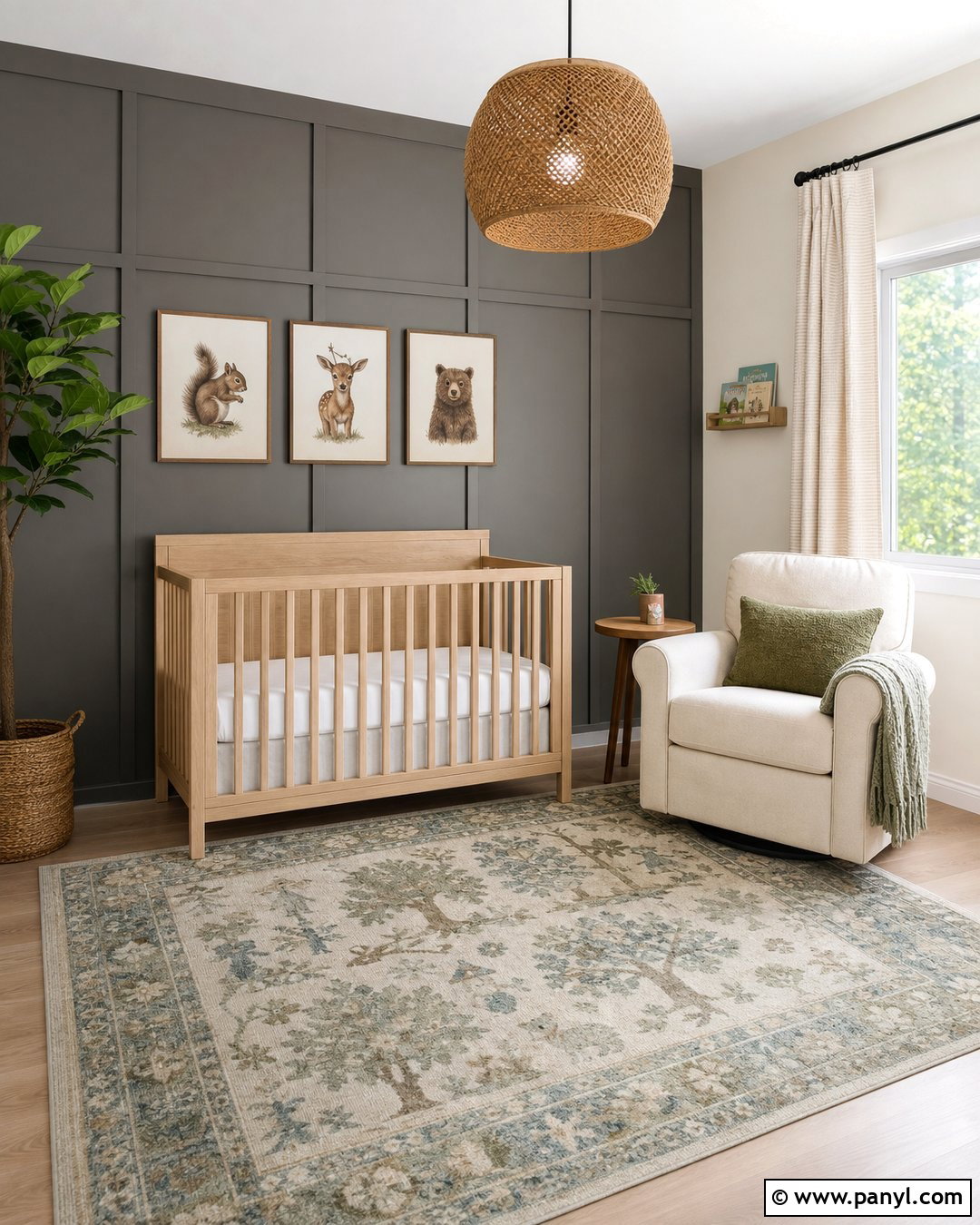 Homburg Gray Nursery Accent Wall - 20 Homburg Gray Accent Wall Ideas