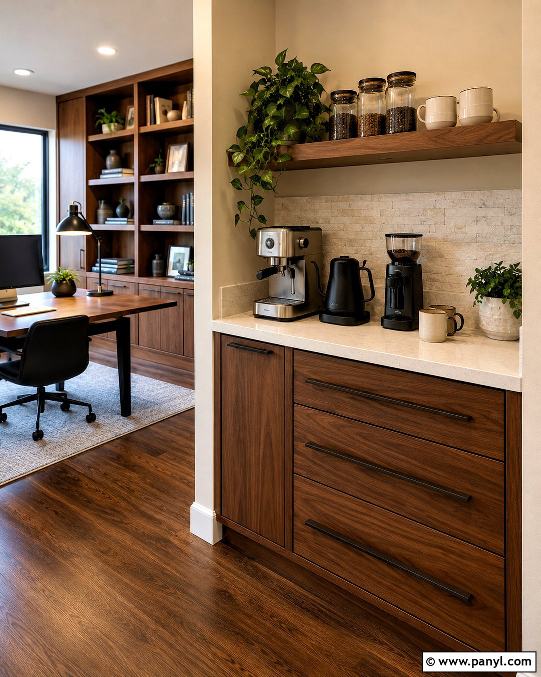 Home Office Coffee Bar - 20 modern coffee bar ideas