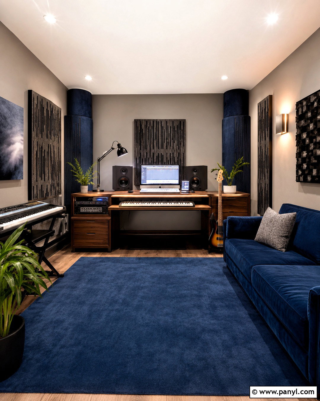 Home Recording Music Room - 20 cozy music room ideas