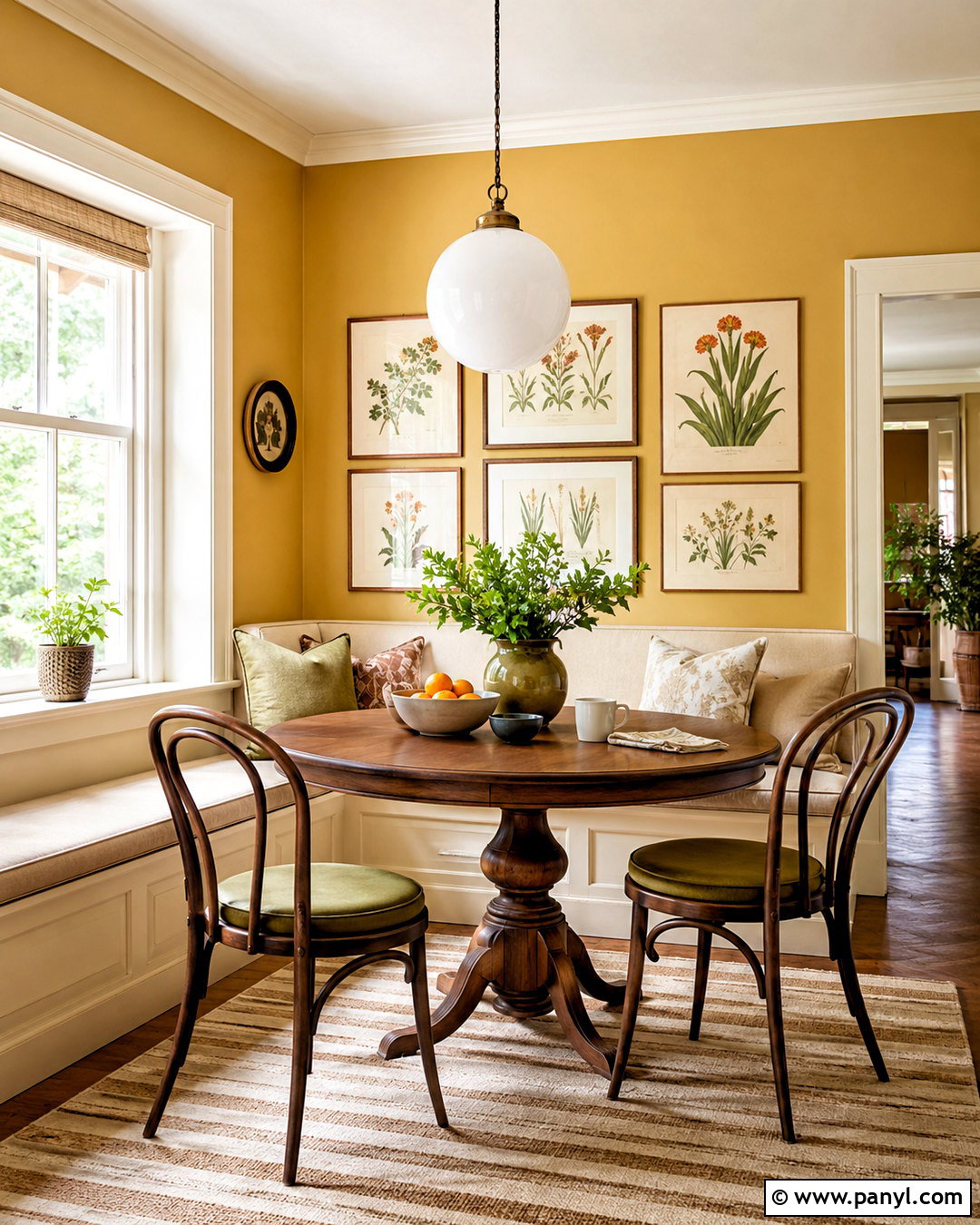 Honey Gold Wall Color - 35 warm wall colors