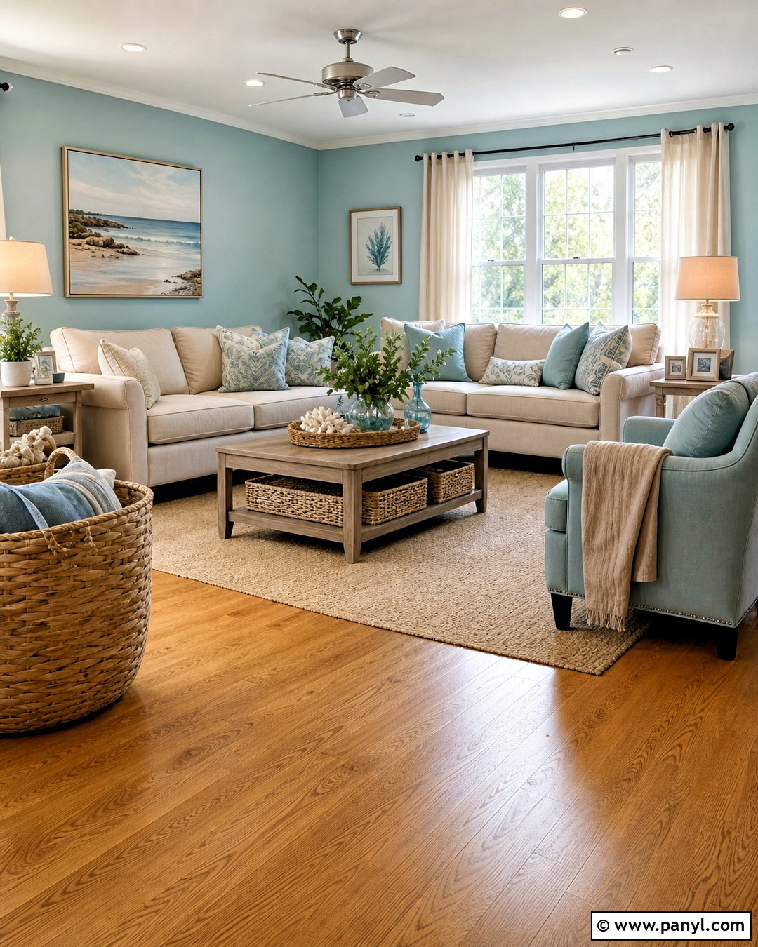 Honey Oak And Coastal Aqua - 20 honey oak color palette ideas