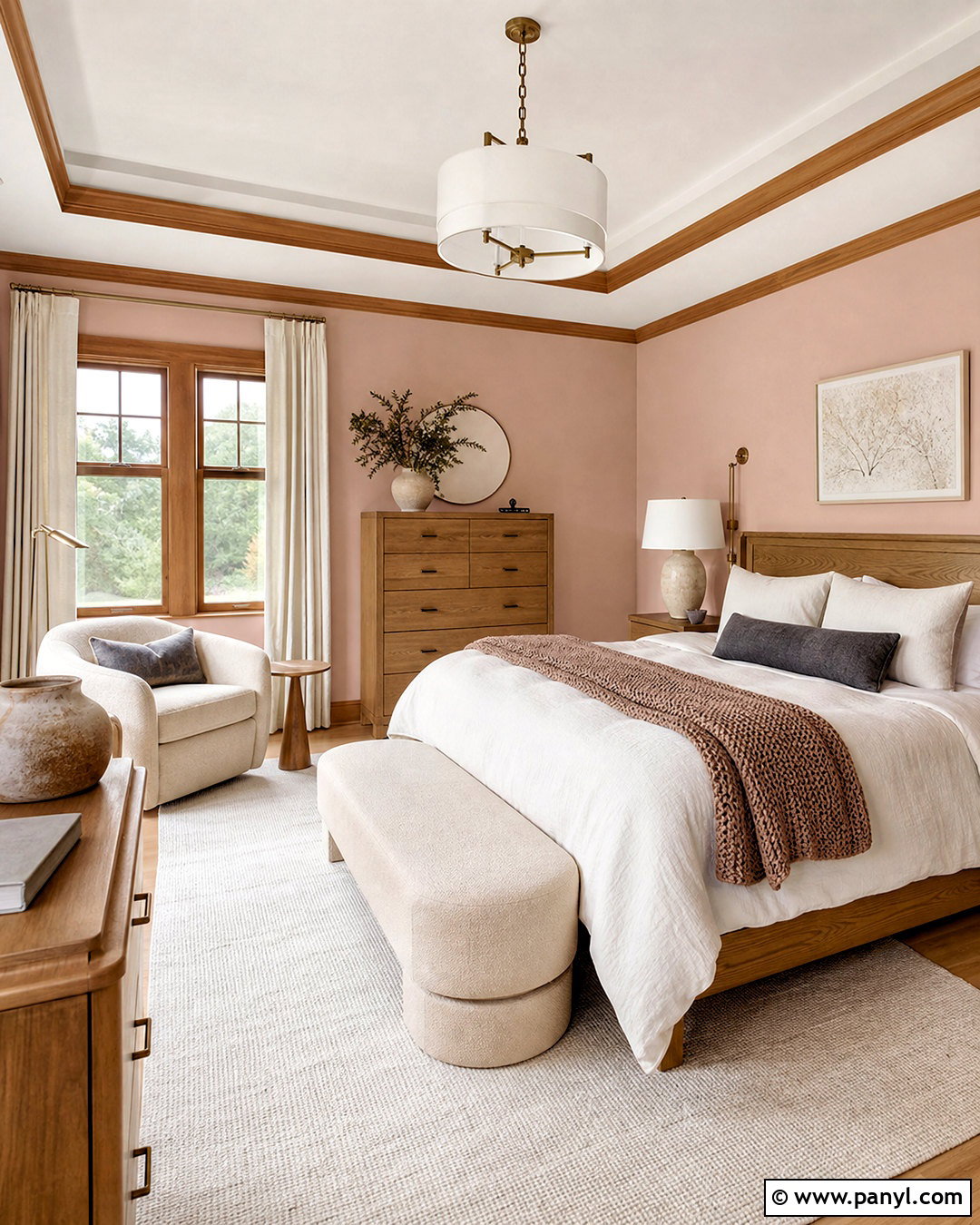 Honey Oak And Dusty Blush - 20 honey oak color palette ideas