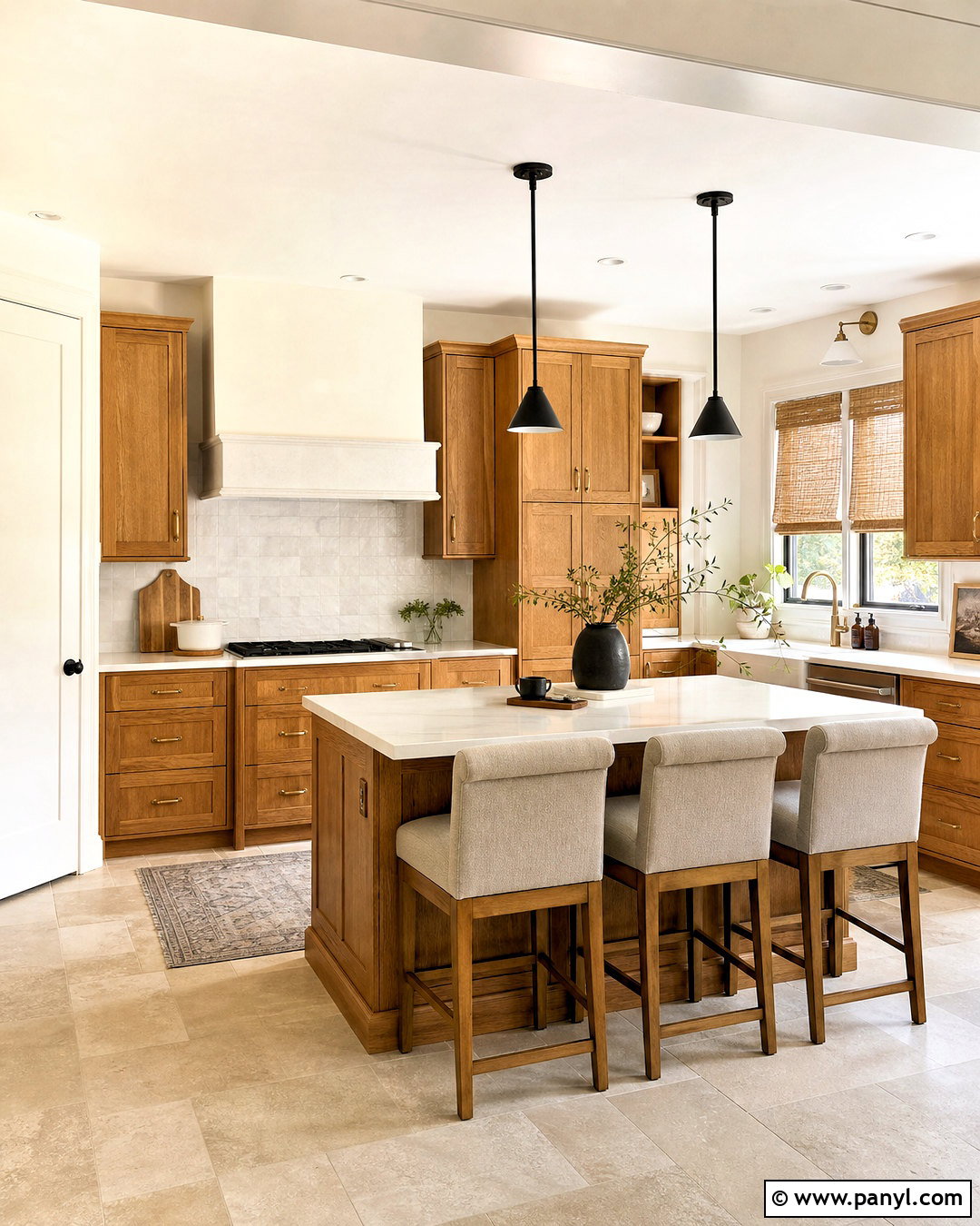 Honey Oak And Warm White - 20 honey oak color palette ideas