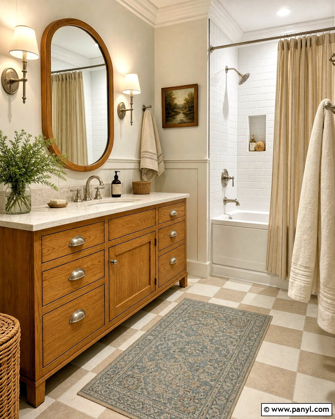 20 Honey Oak Bathroom Ideas for a Warm, Stylish Refresh