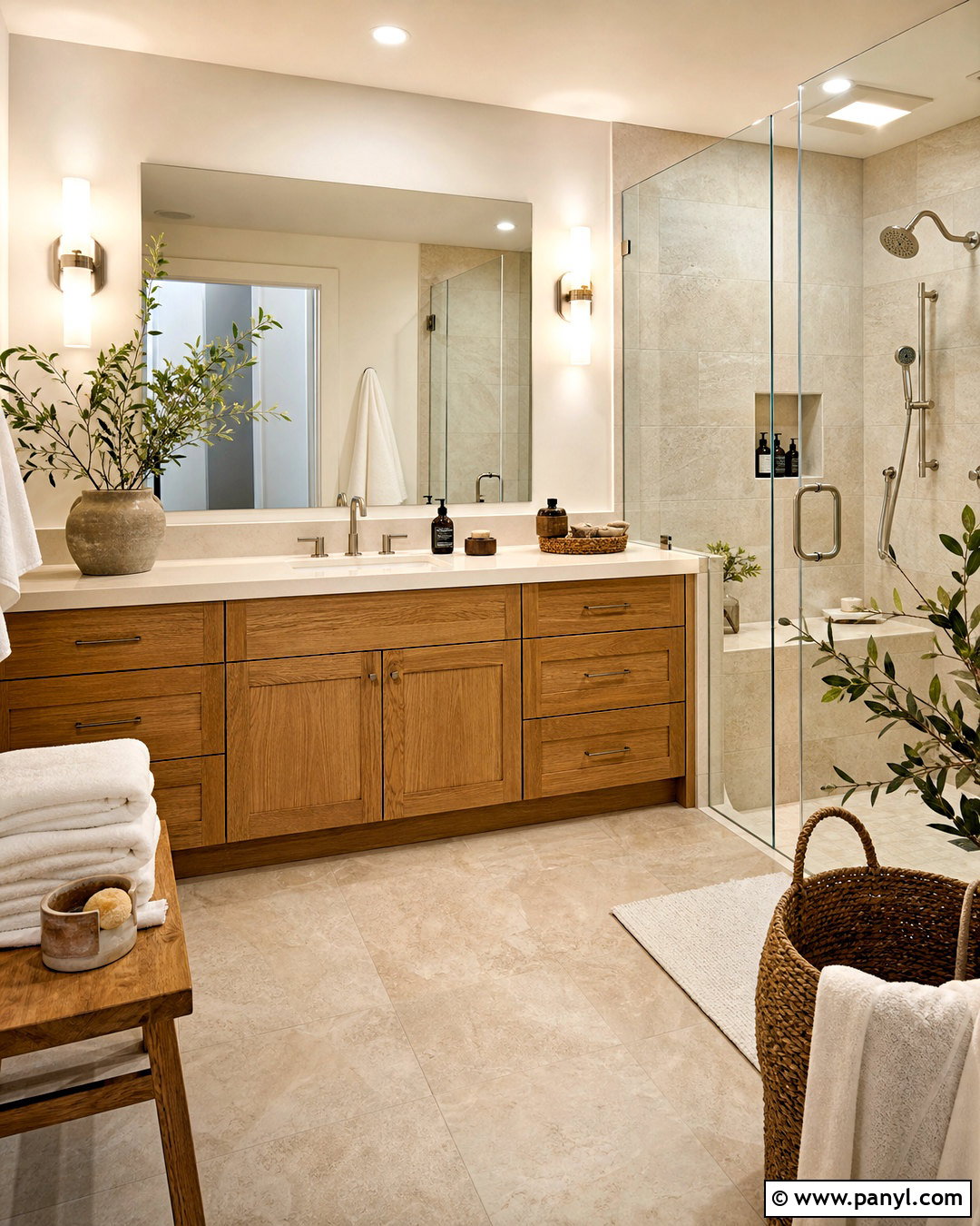 Honey Oak Spa Bathroom - 20 honey oak bathroom ideas