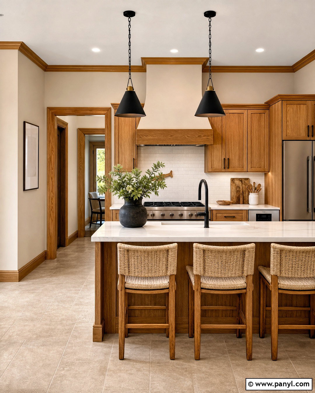 20 Honey Oak Trim Ideas for Warm, Timeless Modern Interiors