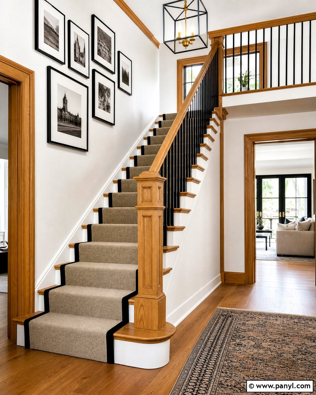 Honey Oak Trim Staircase - 20 honey oak trim ideas