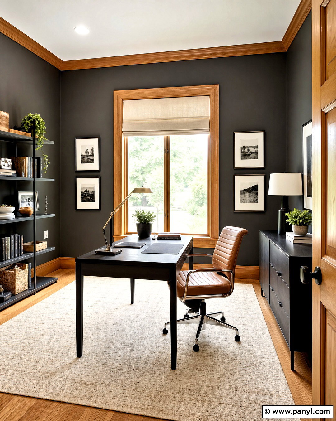 Honey Oak Trim With Charcoal Gray Walls - 20 honey oak trim ideas