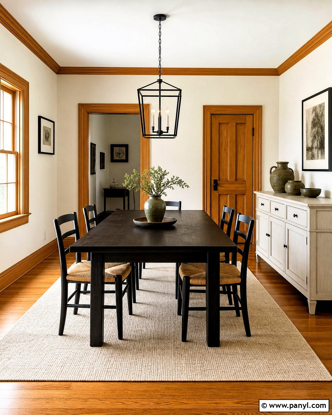 Honey Oak Trim With Cream Walls - 20 honey oak trim ideas