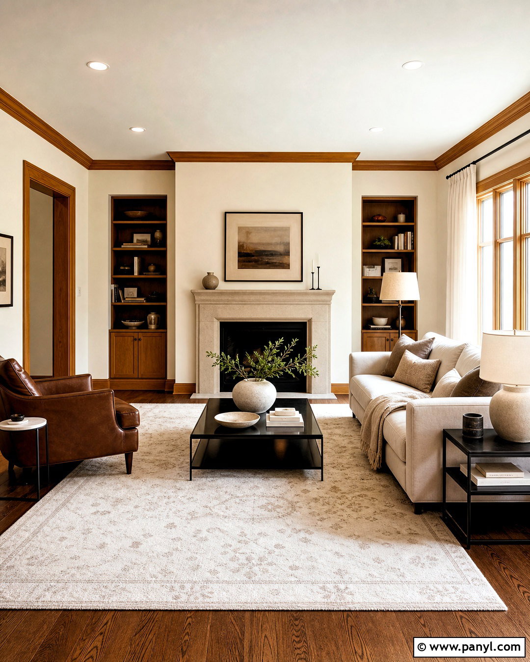 Honey Oak Trim With Dark Wood Floors - 20 honey oak trim ideas