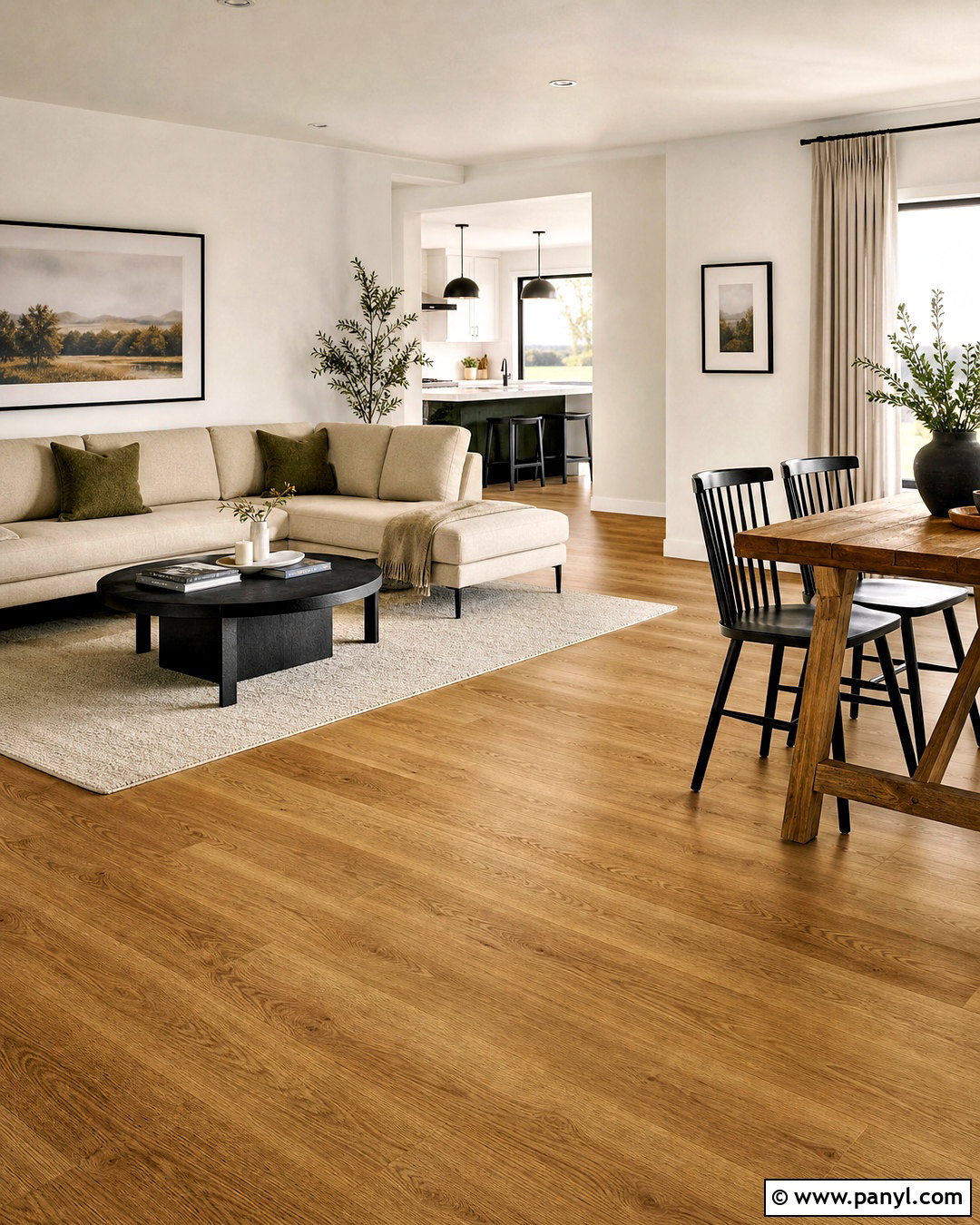 Honey Wood Floors With Black Accents - 20 honey wood floors