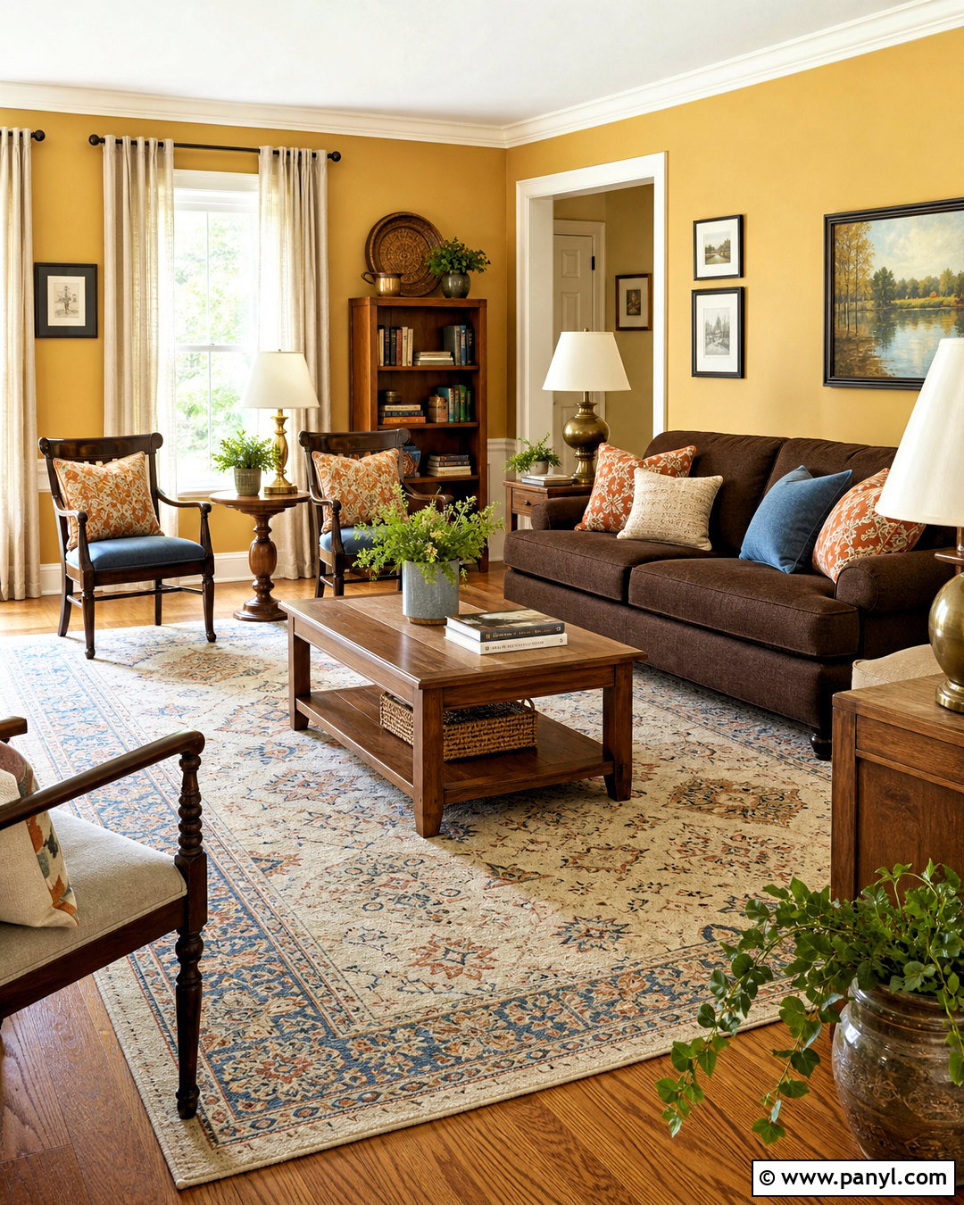 Honey Yellow Living Room - 20 good living room colors