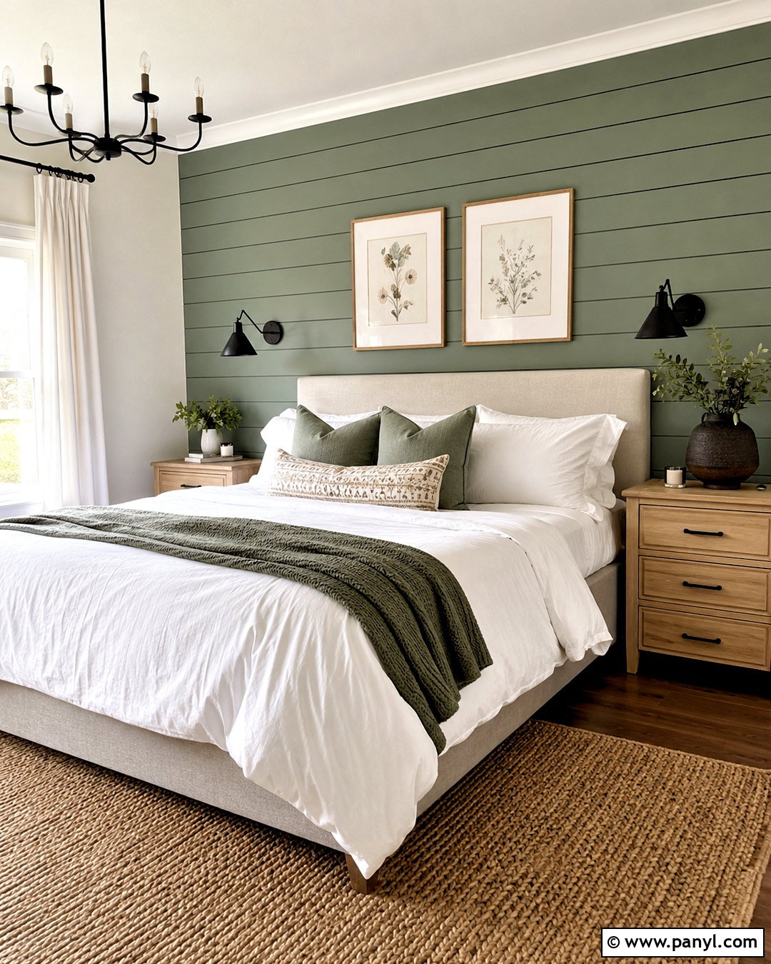 Horizontal Shiplap Wood Accent Wall - 20 diy wood accent wall ideas