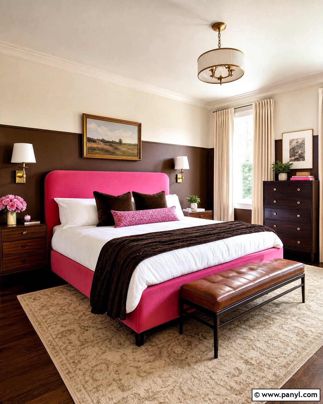 Hot Pink And Brown Bedroom - 20 hot pink bedroom ideas