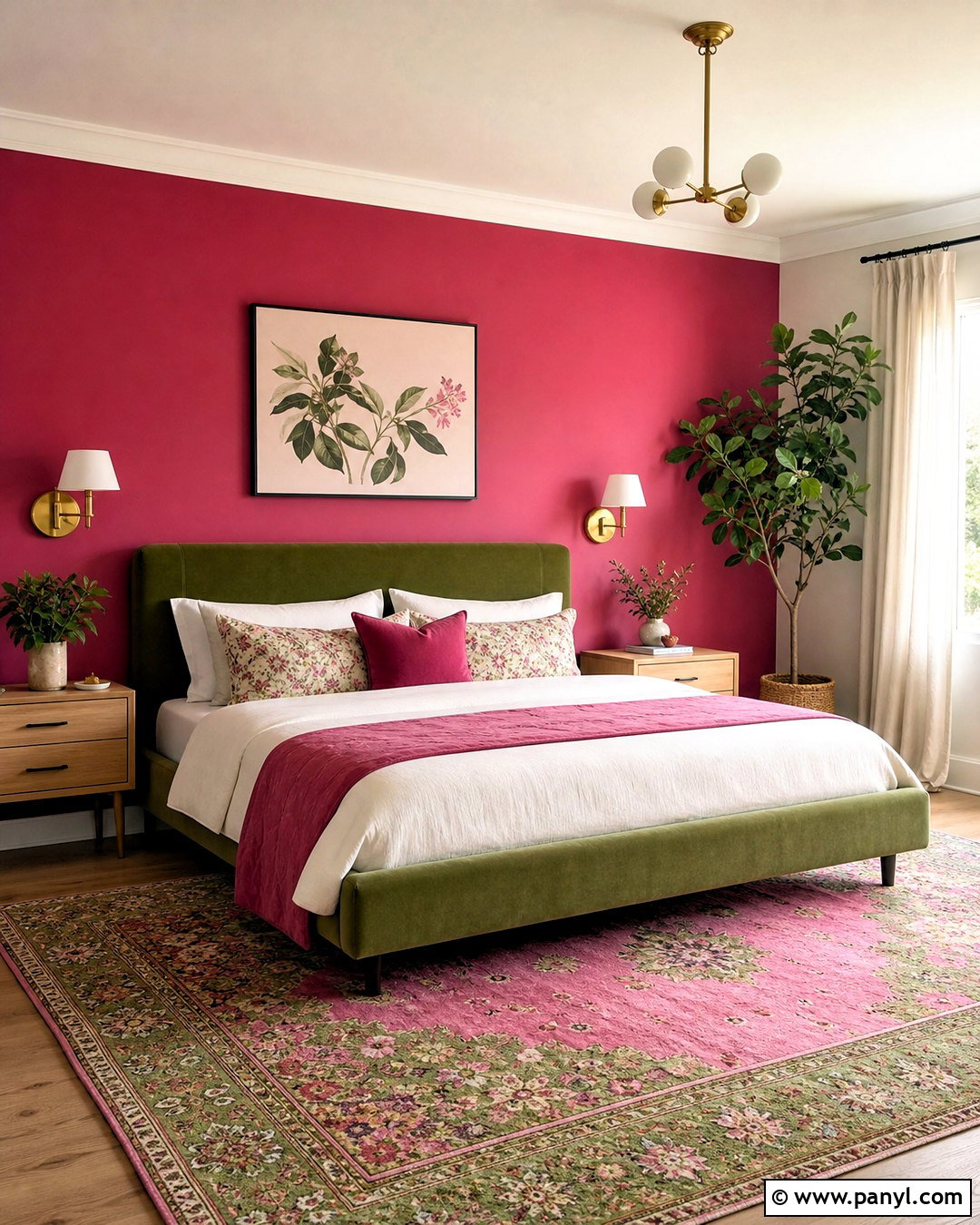 Hot Pink And Green Bedroom - 20 hot pink room decor ideas