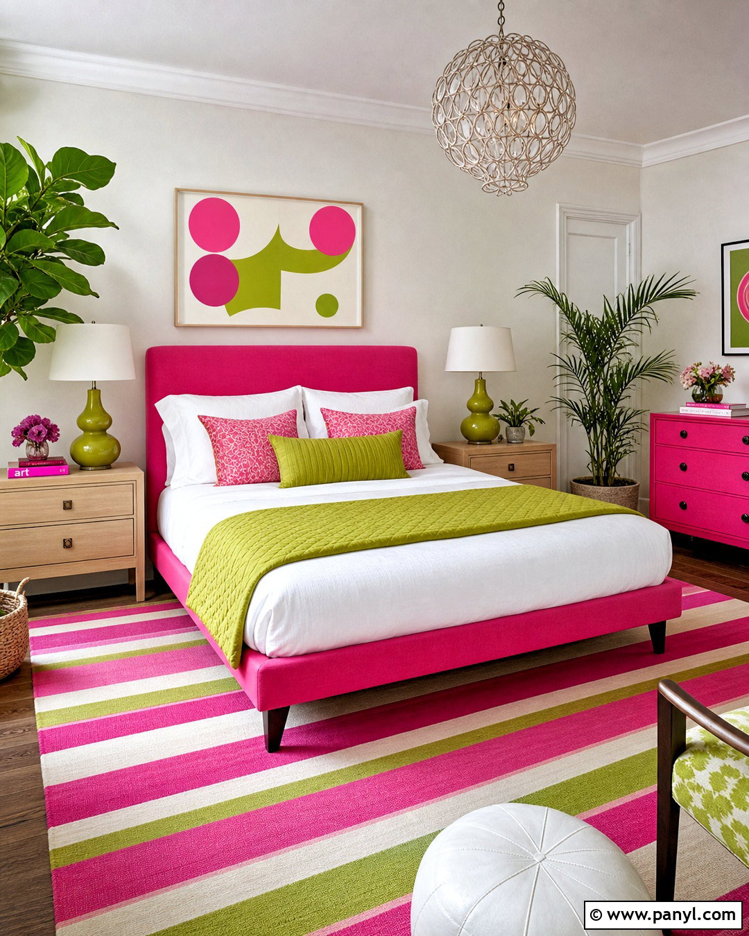 Hot Pink And Lime Green Bedroom - 20 hot pink bedroom aesthetic ideas
