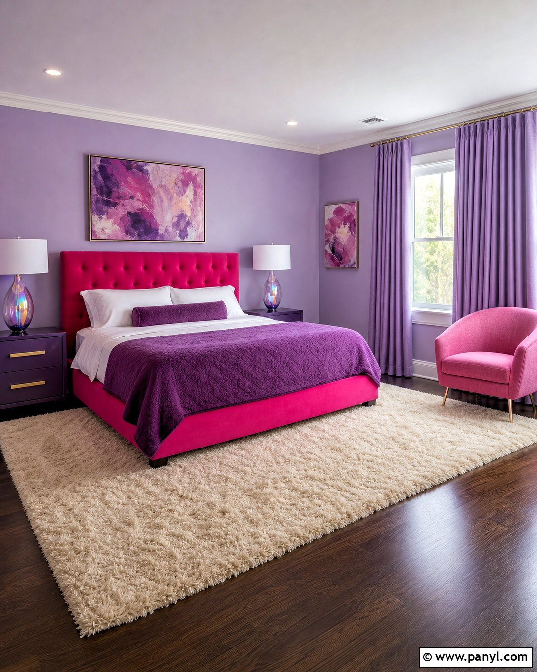 Hot Pink And Purple Room - 20 hot pink room aesthetic ideas