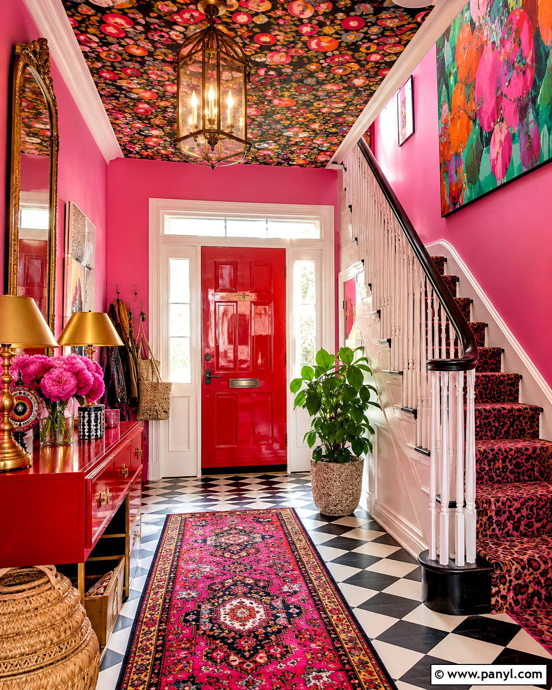 Hot Pink And Red Maximalist Color Palette - 20 maximalist color palette ideas