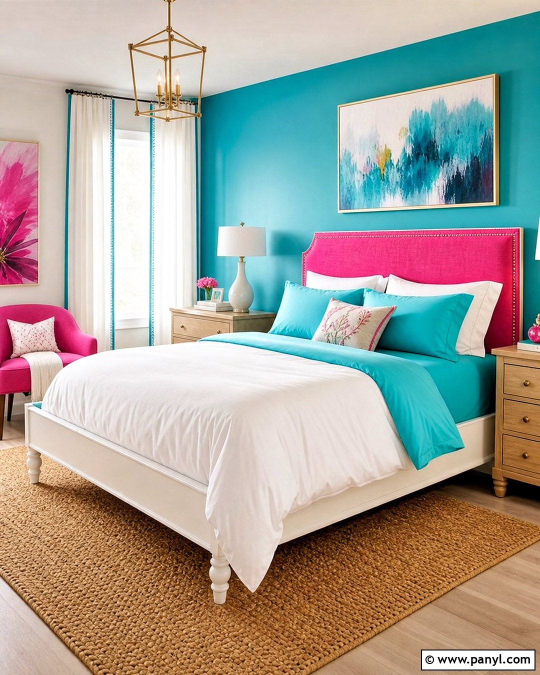 Hot Pink And Turquoise Bedroom - 20 hot pink bedroom ideas
