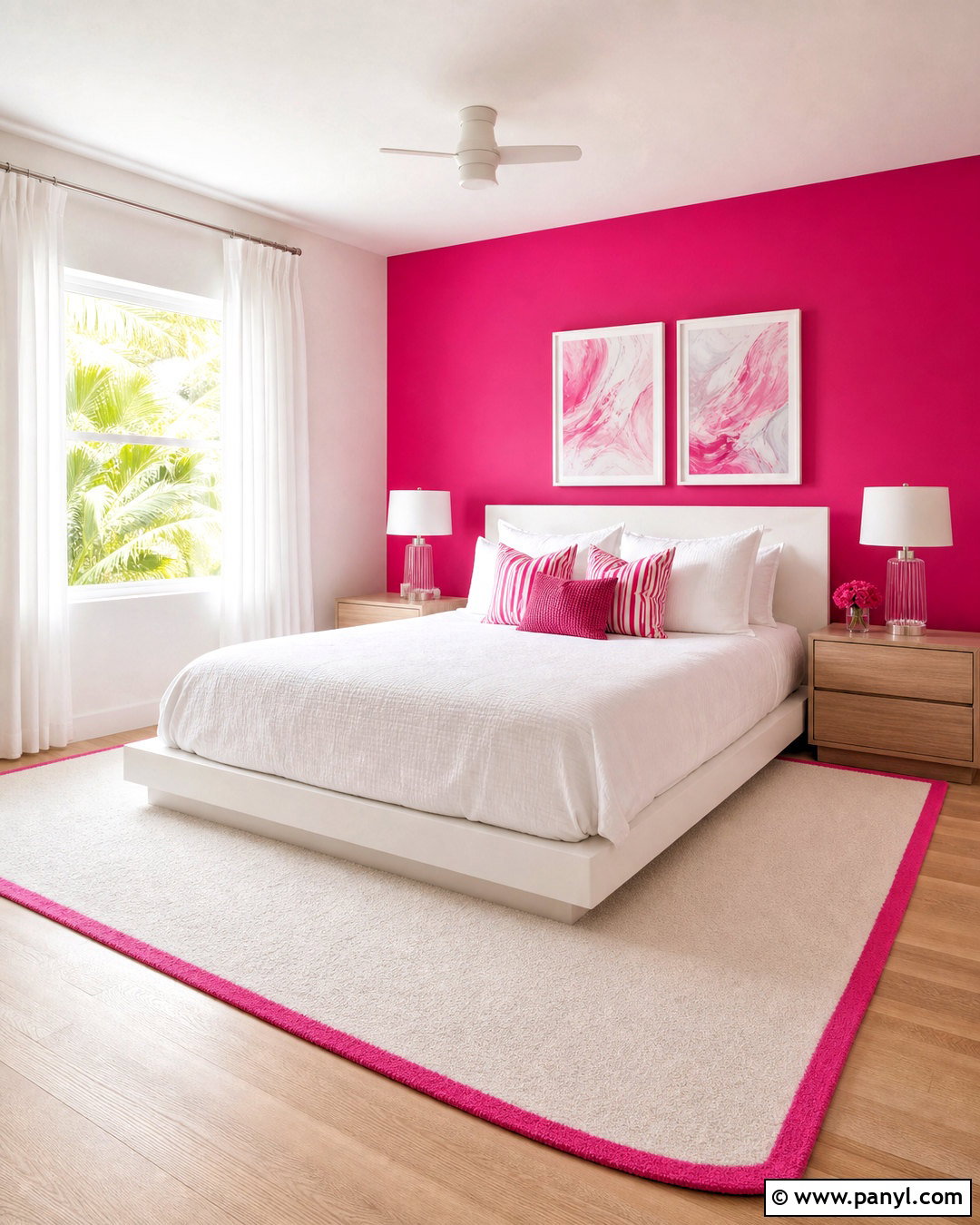 Hot Pink And White Room - 20 hot pink room aesthetic ideas