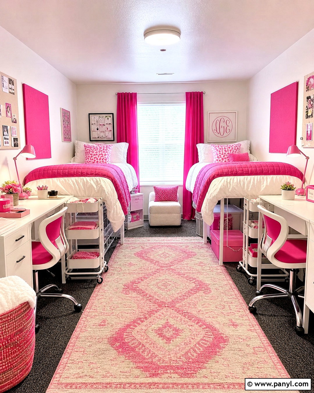 Hot Pink Dorm Room - 20 hot pink room decor ideas
