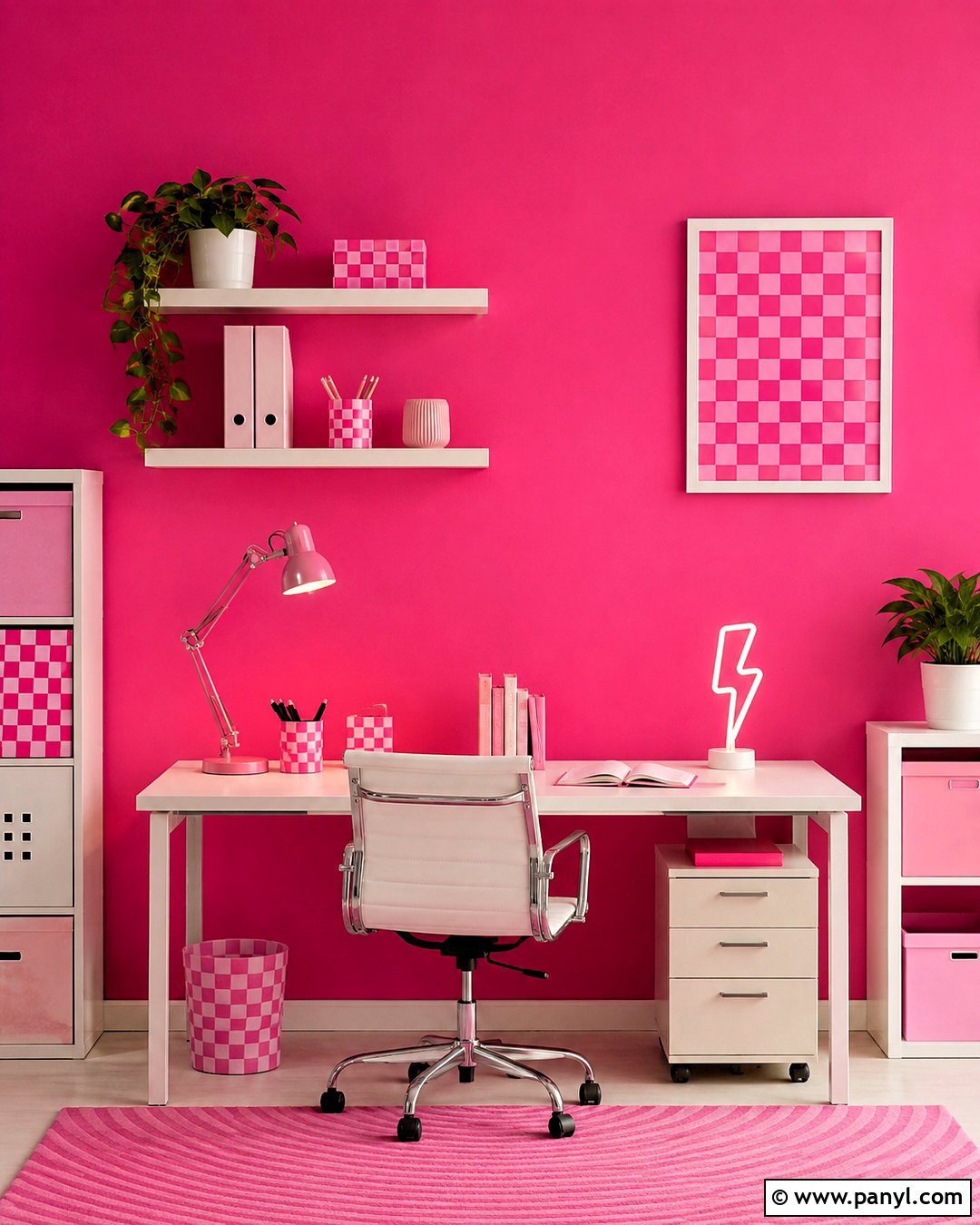 Hot Pink Motivation Quote - 20 pink girly quotes