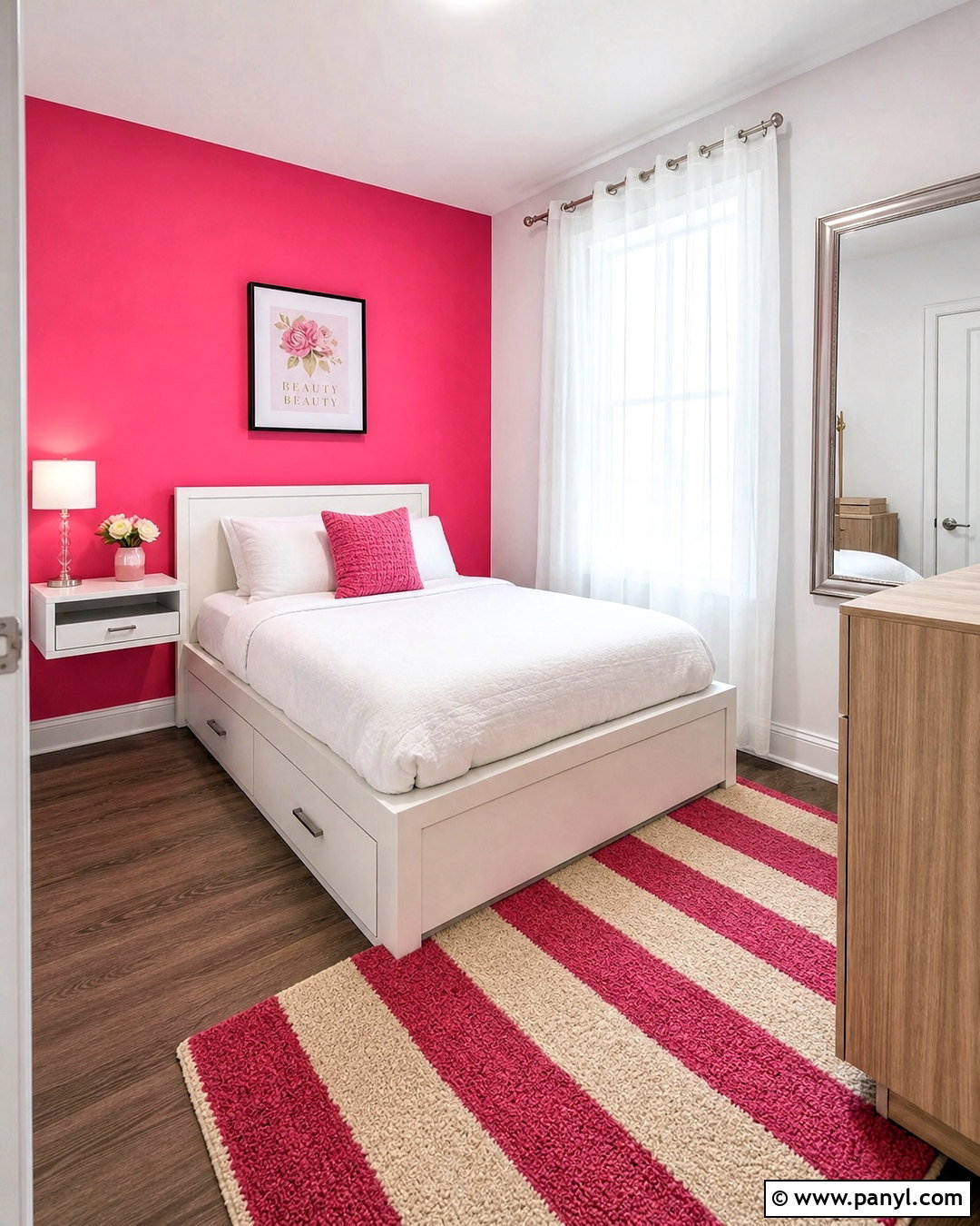 Hot Pink Small Bedroom - 20 hot pink room decor ideas