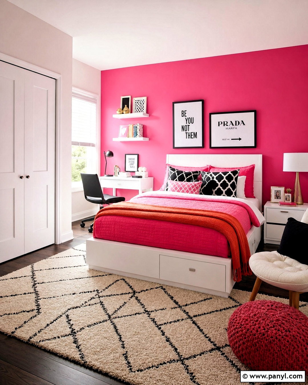 Hot Pink Teen Bedroom - 20 hot pink room ideas
