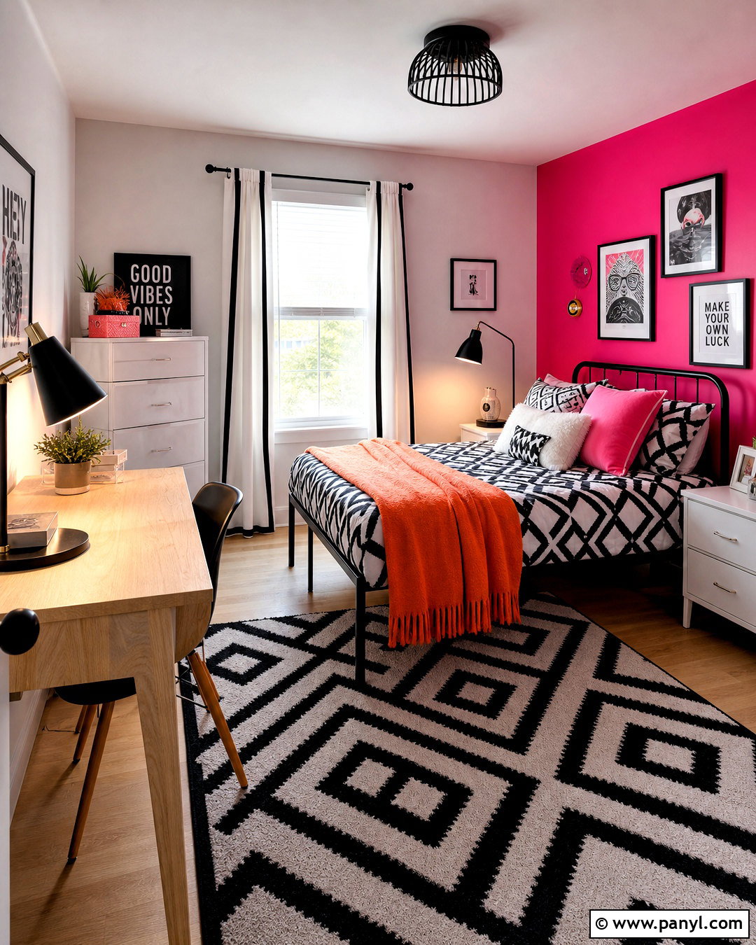 Hot Pink Teen Bedroom - 20 pink room colors