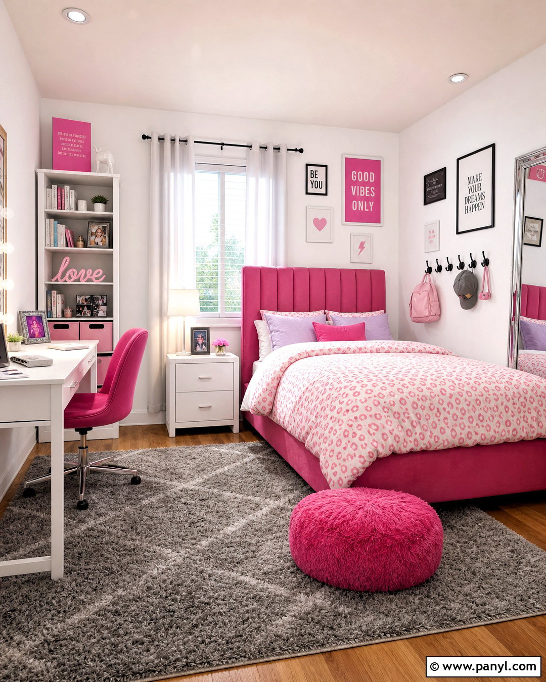 Hot Pink Teen Bedroom - 20 hot pink bedroom aesthetic ideas