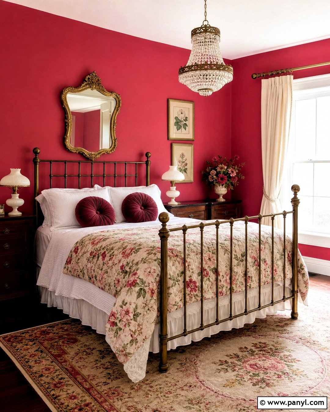 Hot Pink Vintage Bedroom - 20 hot pink bedroom ideas