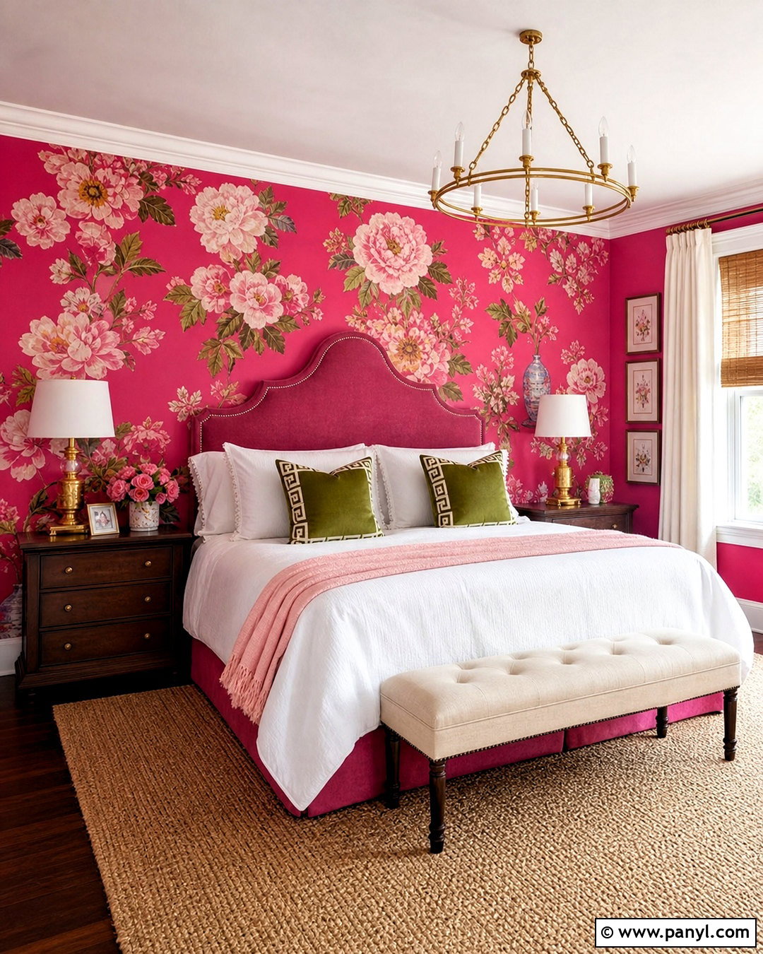 Hot Pink Wallpaper Bedroom - 20 hot pink room ideas