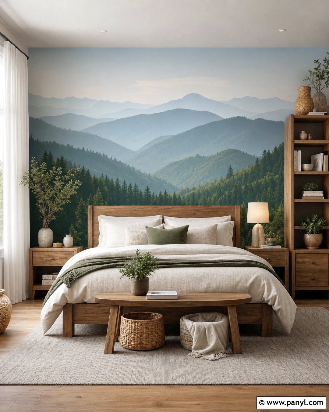 How To Paint A Mountain Gradient Mural Wall - 20 How To Paint A Gradient Wall Ideas