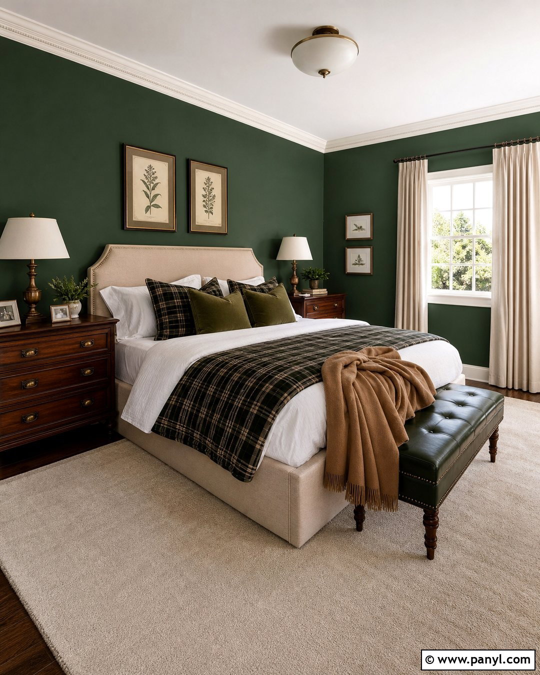 Hunter Green Bedroom - 25 Wall Color Ideas Green Ideas