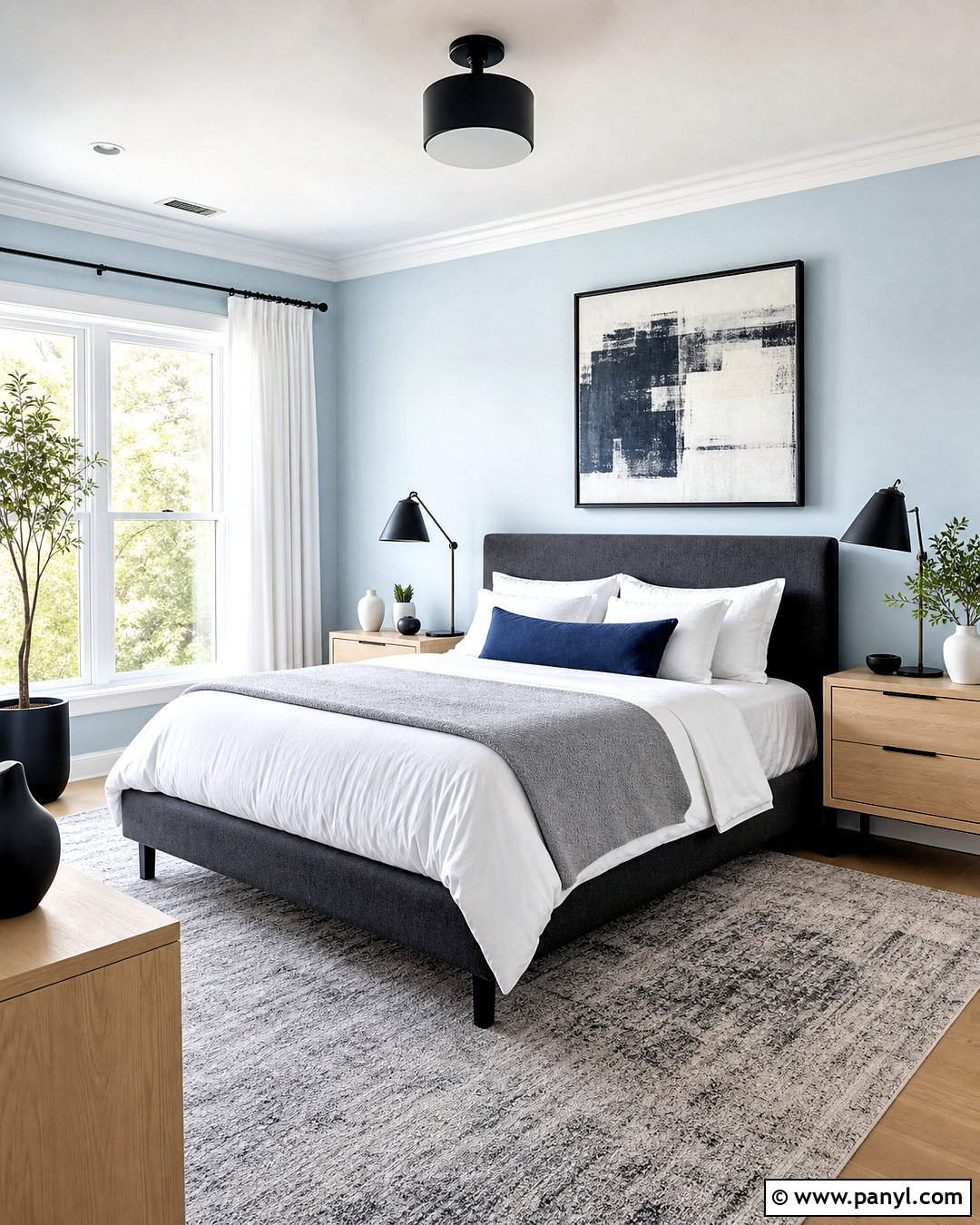 Ice Blue Bedroom - 20 blue paint colors for bedroom ideas