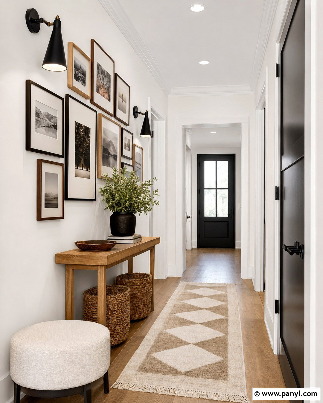 Incredible White Walls With A Gallery Wall - 20 Sherwin Williams Incredible White Walls