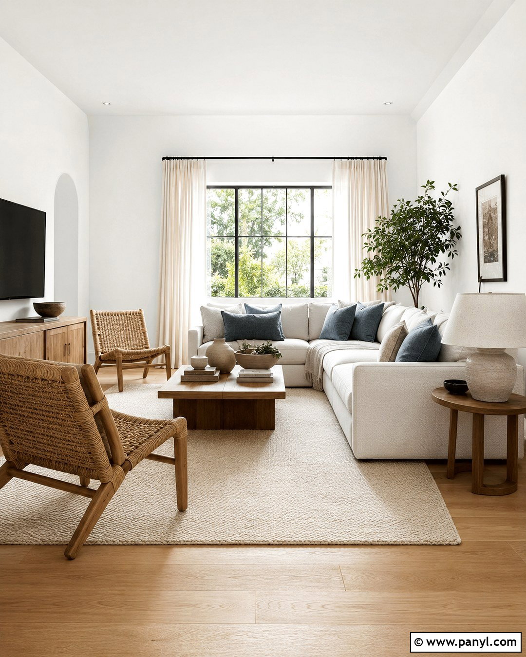 Incredible White Walls With White Oak - 20 Sherwin Williams Incredible White Walls