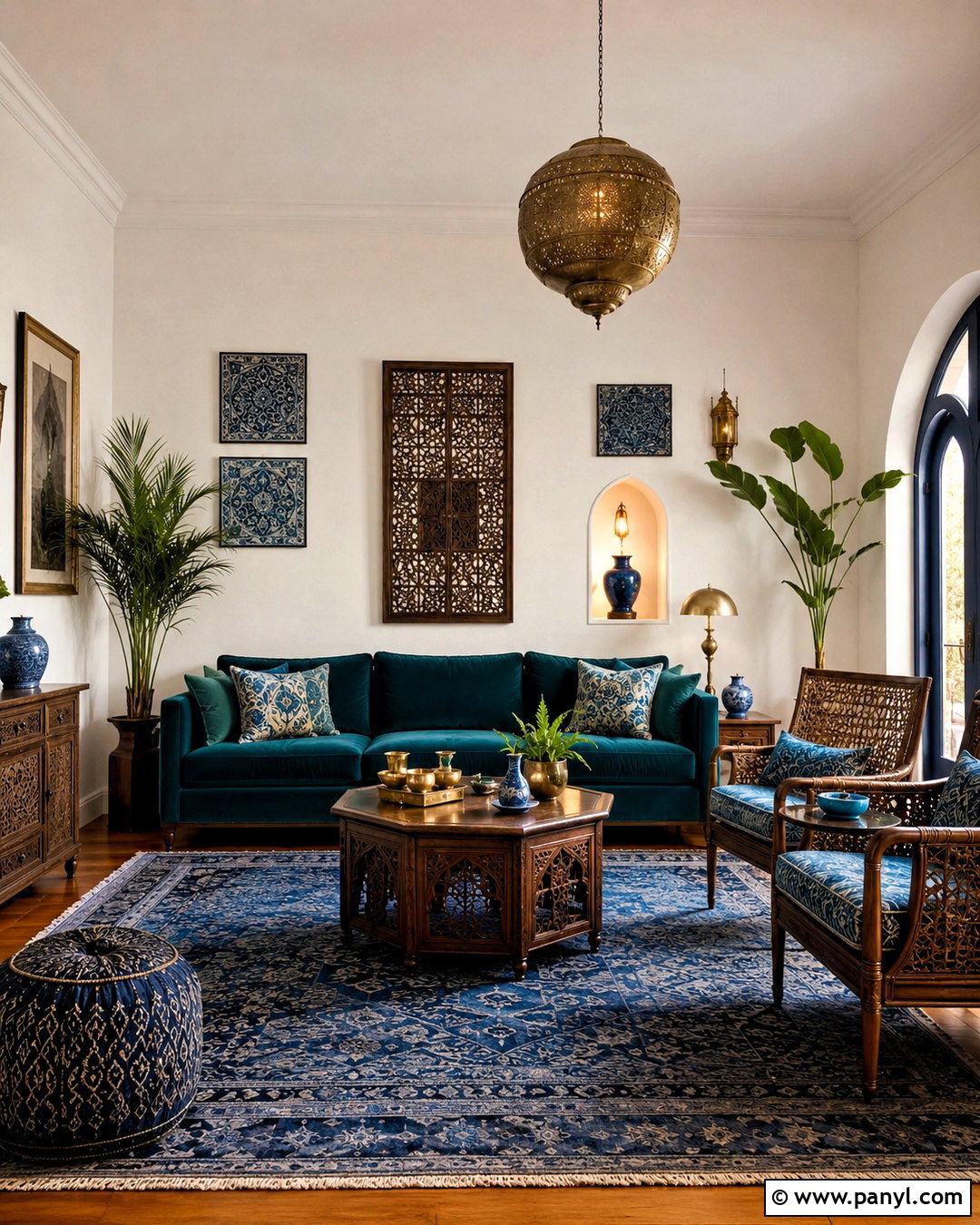 Indigo And Teal Boho Color Palette - 20 boho colour palette ideas