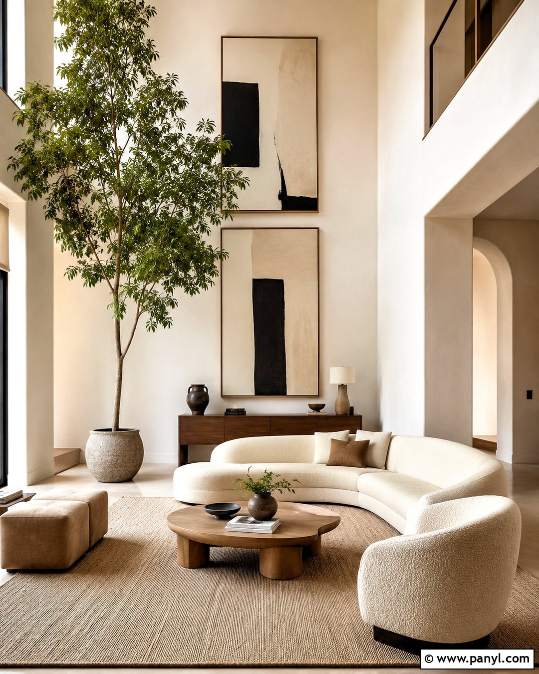 Indoor Tree For Tall Rooms - 20 decorating tall walls high ceilings