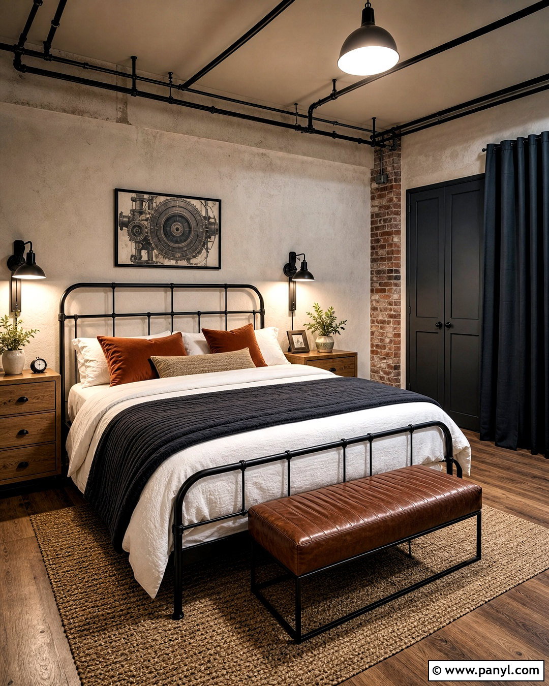 Industrial Basement Guest Bedroom - 20 industrial basement ideas