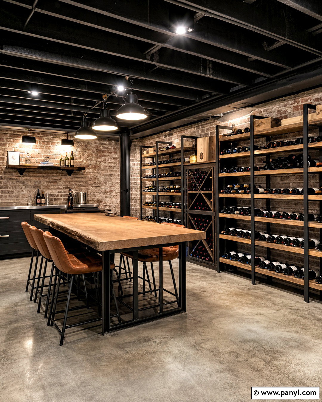 Industrial Basement Wine Cellar - 20 wine cellar ideas basement ideas