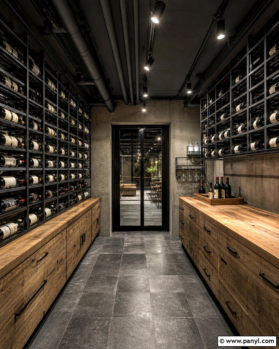 Industrial Basement Wine Cellar - 20 small wine cellar ideas basements