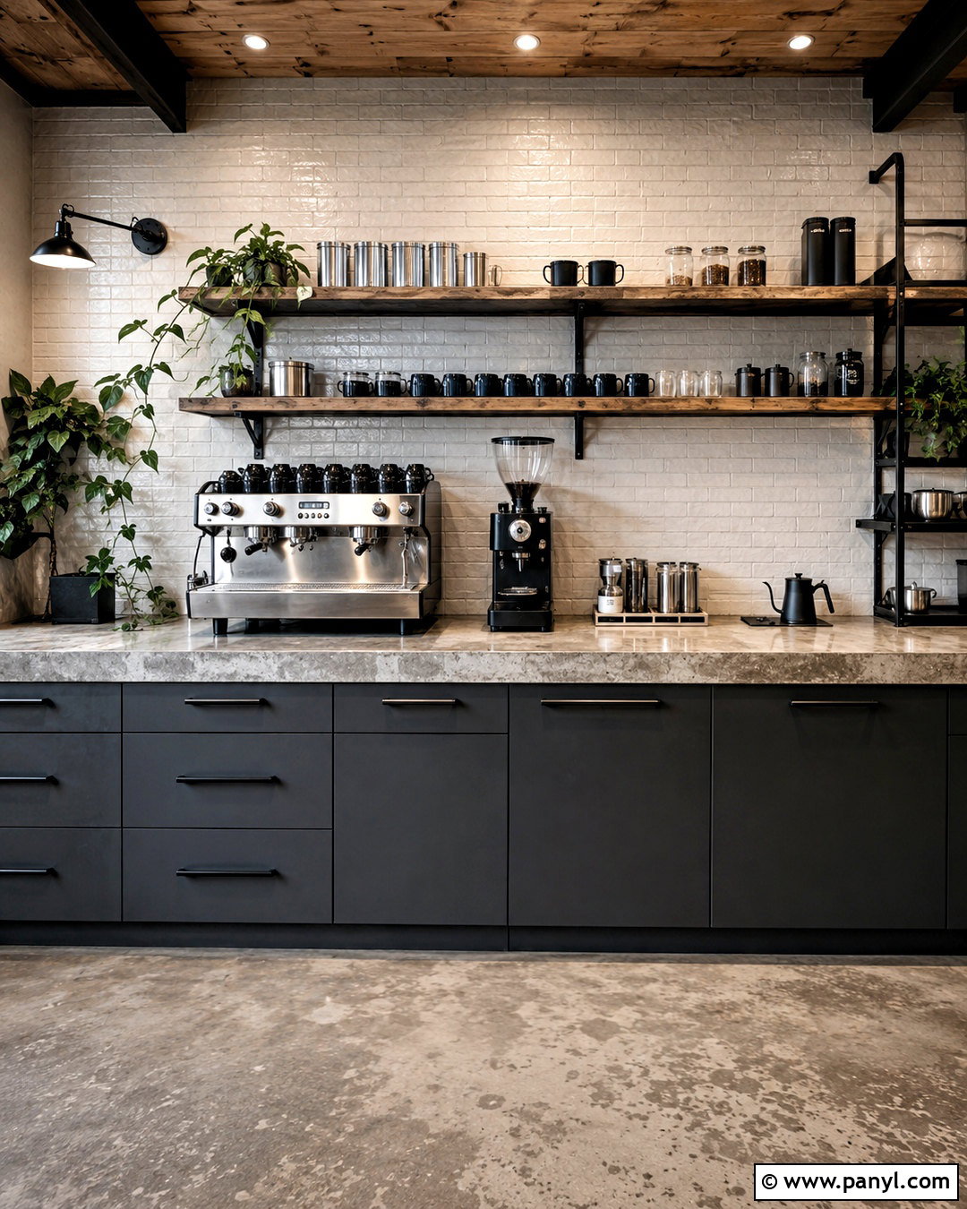 Industrial Coffee Bar - 20 coffee bar ideas modern ideas