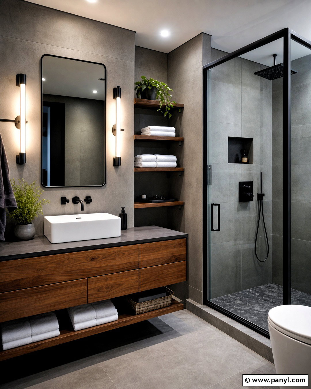 Industrial Ensuite Bathroom - 20 ensuite bathroom ideas